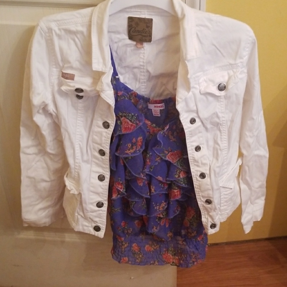 Candies large girls jean jackets